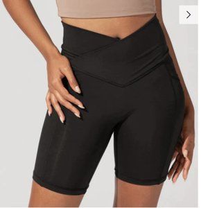 POPFLEX Hourglass Biker Short with Pockets